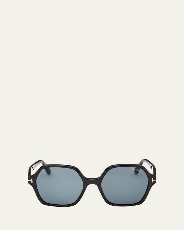 Geometric Square Acetate Sunglasses